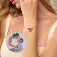 Thumbnail for Angel Personalized Photo Bracelet - Personalized Gift - Custom Jewelry - Custom Bracelet Picture - Personalised Photo Gift Bracelet Brother & Sisters