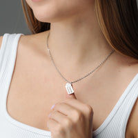 Thumbnail for Baby Bottle Name Necklace - Custom Name Necklace - Custom Necklace - Necklaces for Girlfriend - Personalized Gift for Mom, Girlfriend & Grandmother Necklace Brother & Sisters