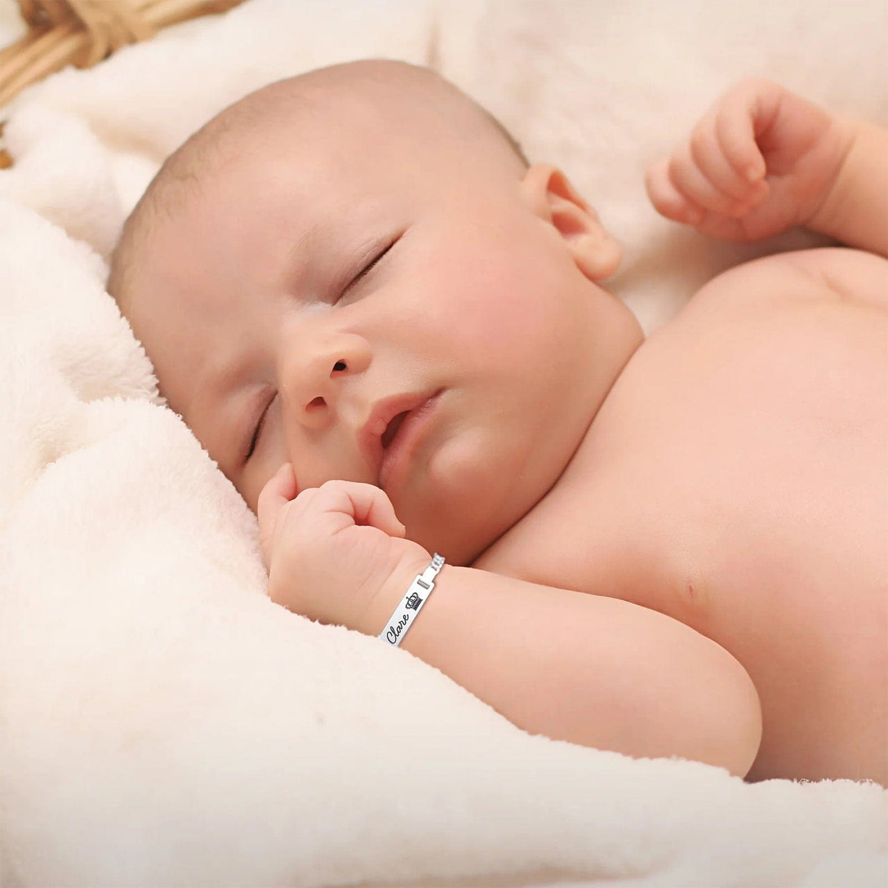 Baby Name Bracelet - Personalised Baby Gift - Personalised Blanket Bracelet Brother & Sisters