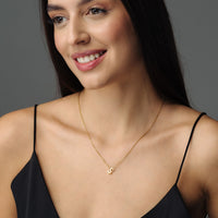 Thumbnail for Gold Necklace for a Woman - Iconic Initial Necklace - Woman Necklace - Letter Necklace - Silver Necklace Necklace Brother & Sisters