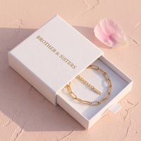 Thumbnail for Gold chain bracelet — in the gift box, gold | SKU: l-original