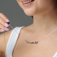 Thumbnail for Personalised Butterfly Name Necklace – Custom Jewelry Gift for Women - Custom Name Necklace - Gifts for Mother's Day - Gifts for Mom - Personalized Gift Necklace Brother & Sisters