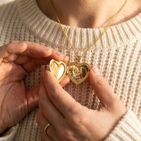 Thumbnail for Heart Photo Locket Necklace