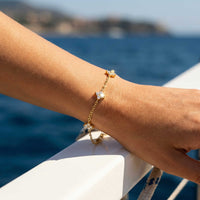 Thumbnail for Crystal Flower Bracelet