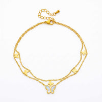Thumbnail for Butterfly Pearl Anklet