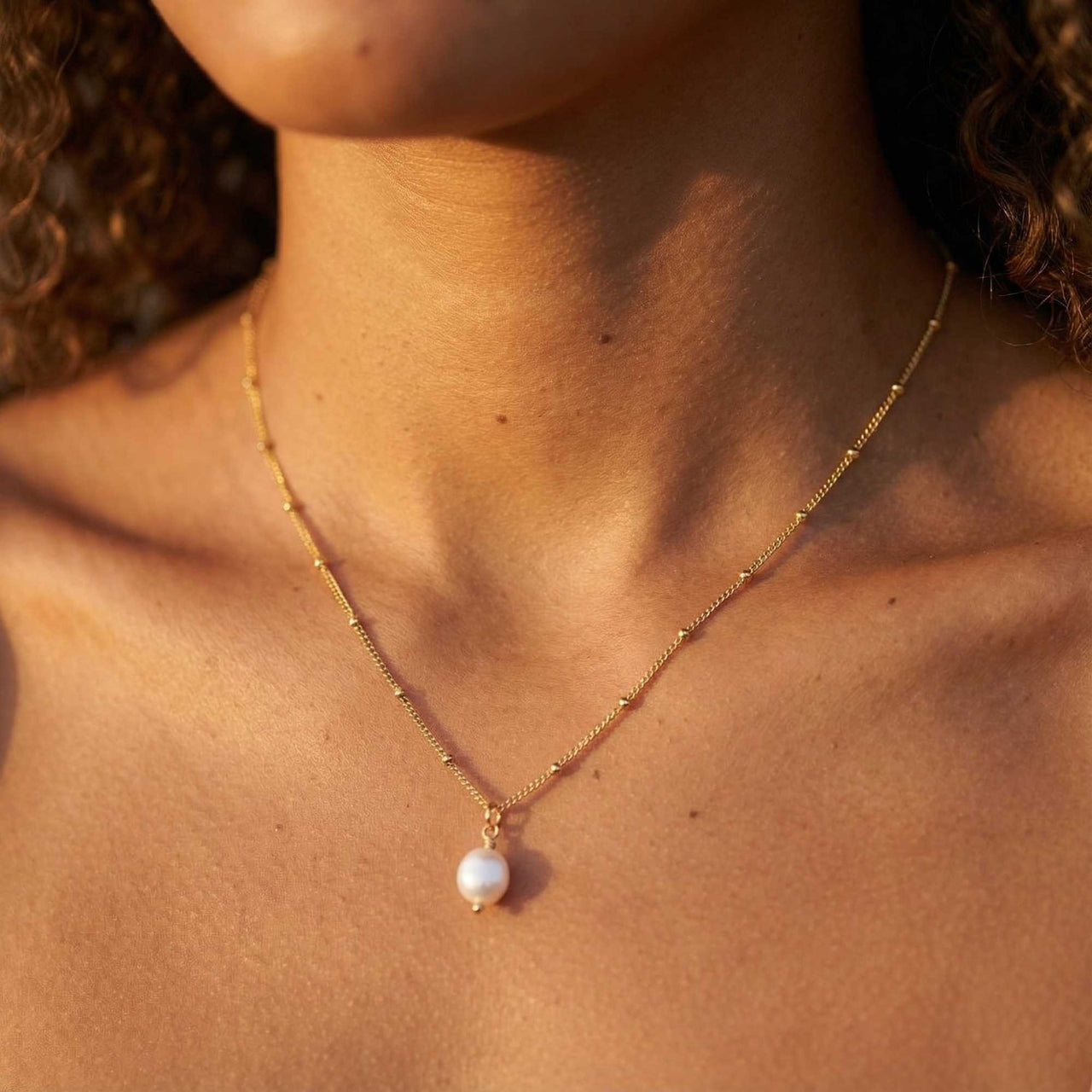 Pearl Drop Necklace