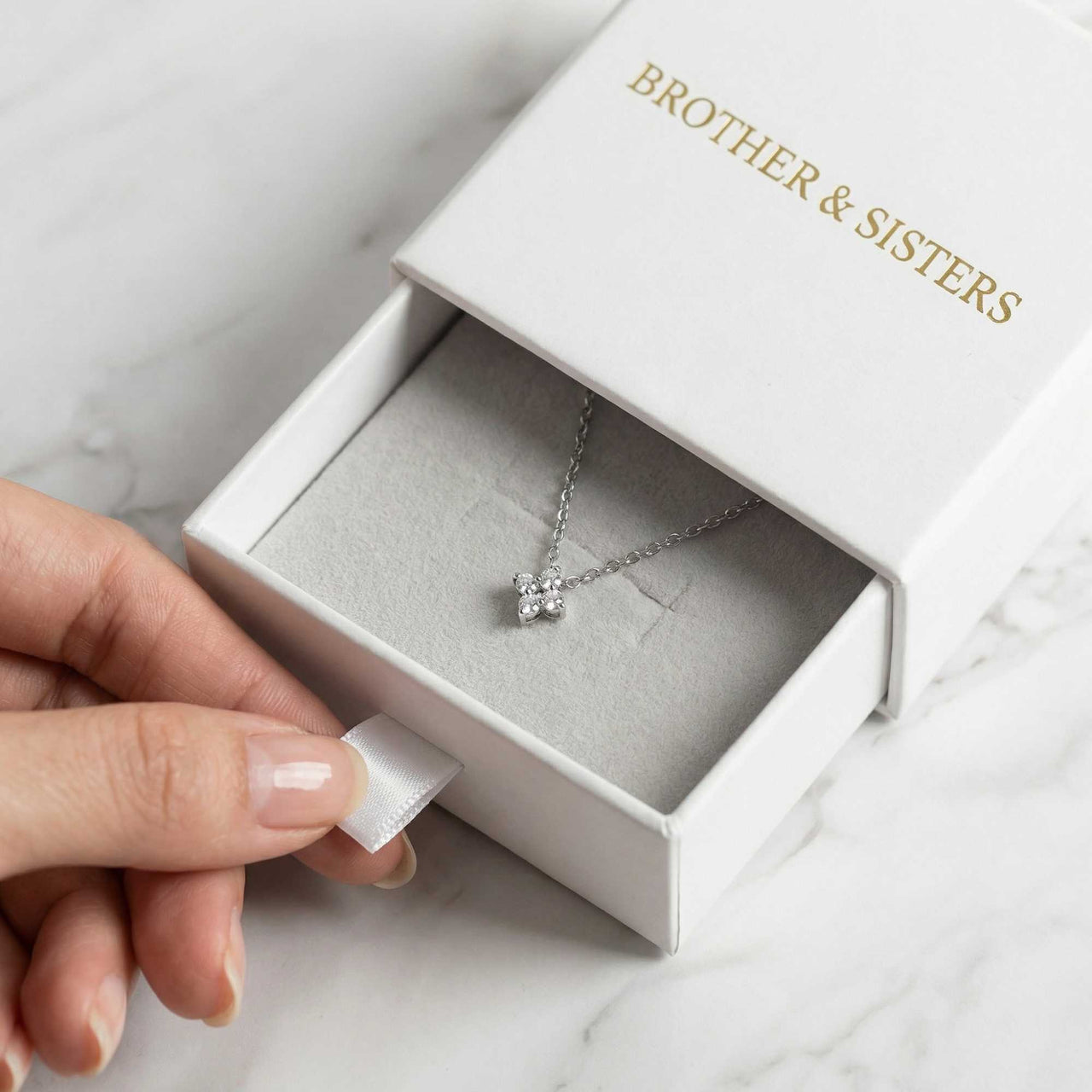 Crystal Flower Necklace