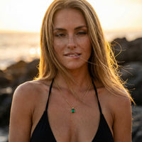 Thumbnail for Emerald Pendant Necklace