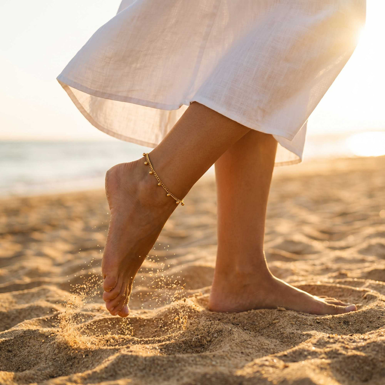 Positano Bead Anklet