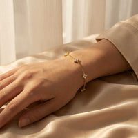 Thumbnail for Crystal Flower Bracelet