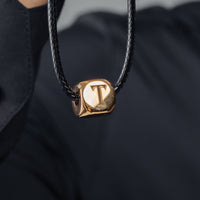 Thumbnail for Cube Initial Necklace