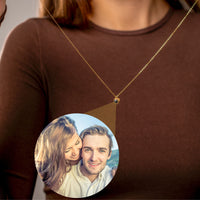 Thumbnail for Circle Photo Necklace