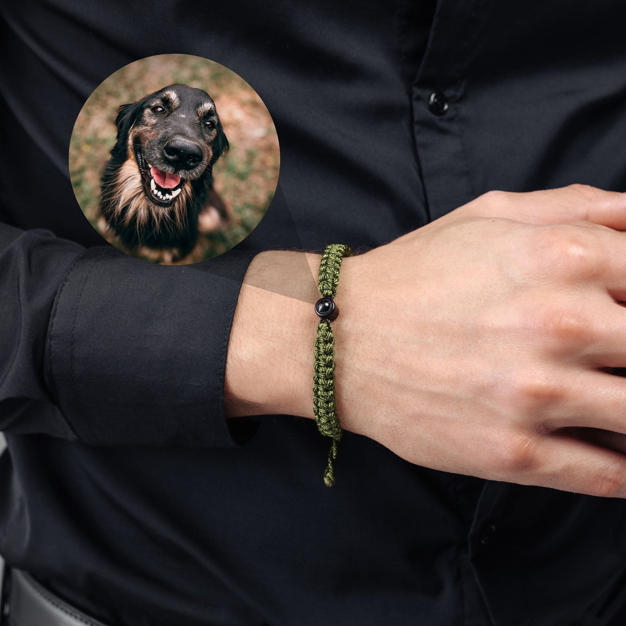 Man Photo Bracelet