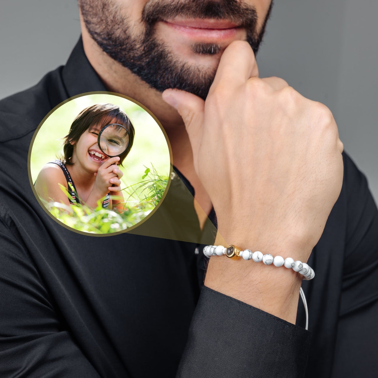 Minimalist Photo Bracelet