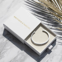 Thumbnail for Cancer bracelets — in the gift box, silver | SKU: 7220397-silver-plated