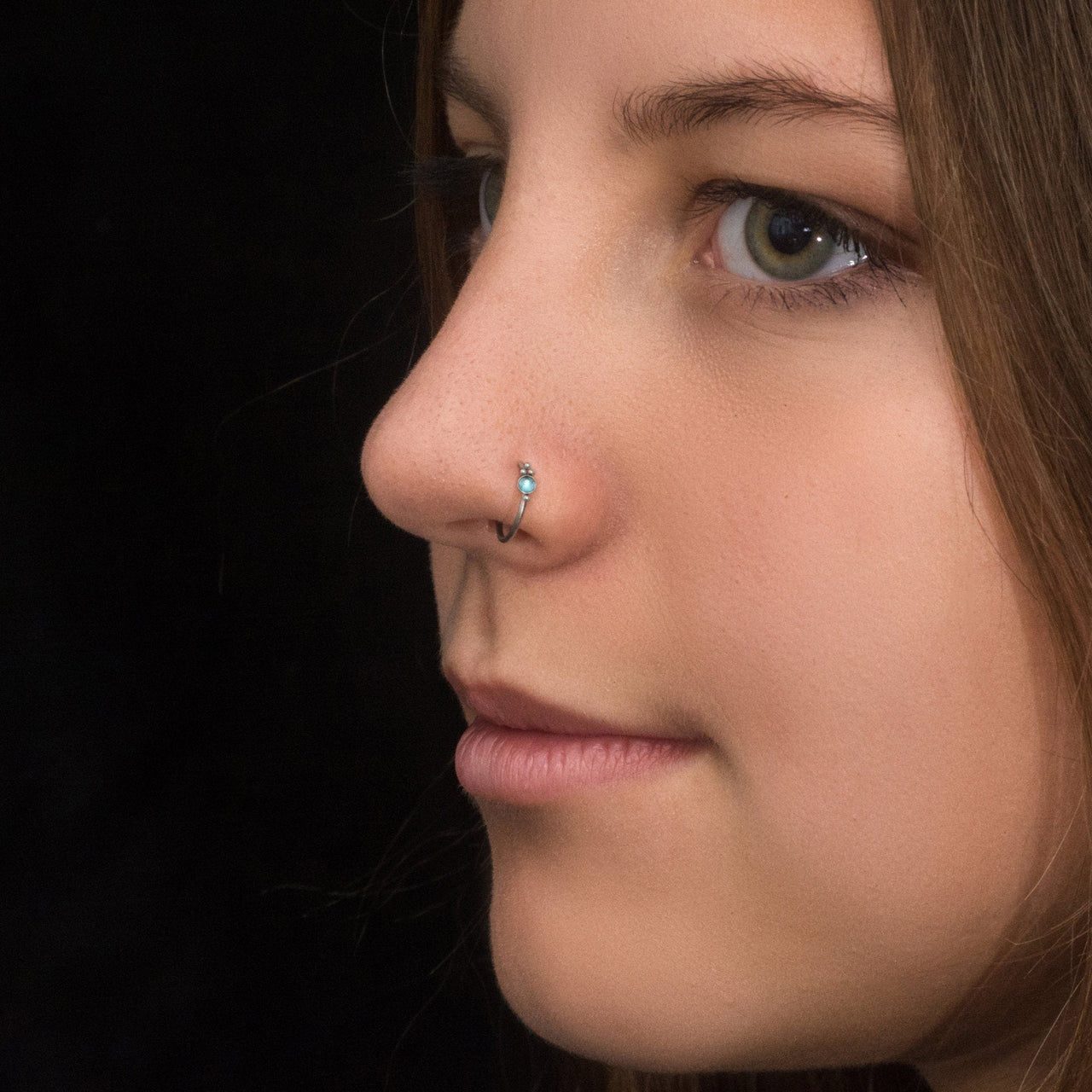 Topaz Piercing Nez