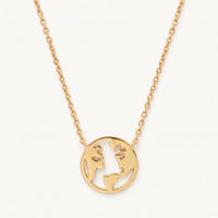Thumbnail for Globe pendant — product photo on a white background, gold | SKU: 22173453-gold