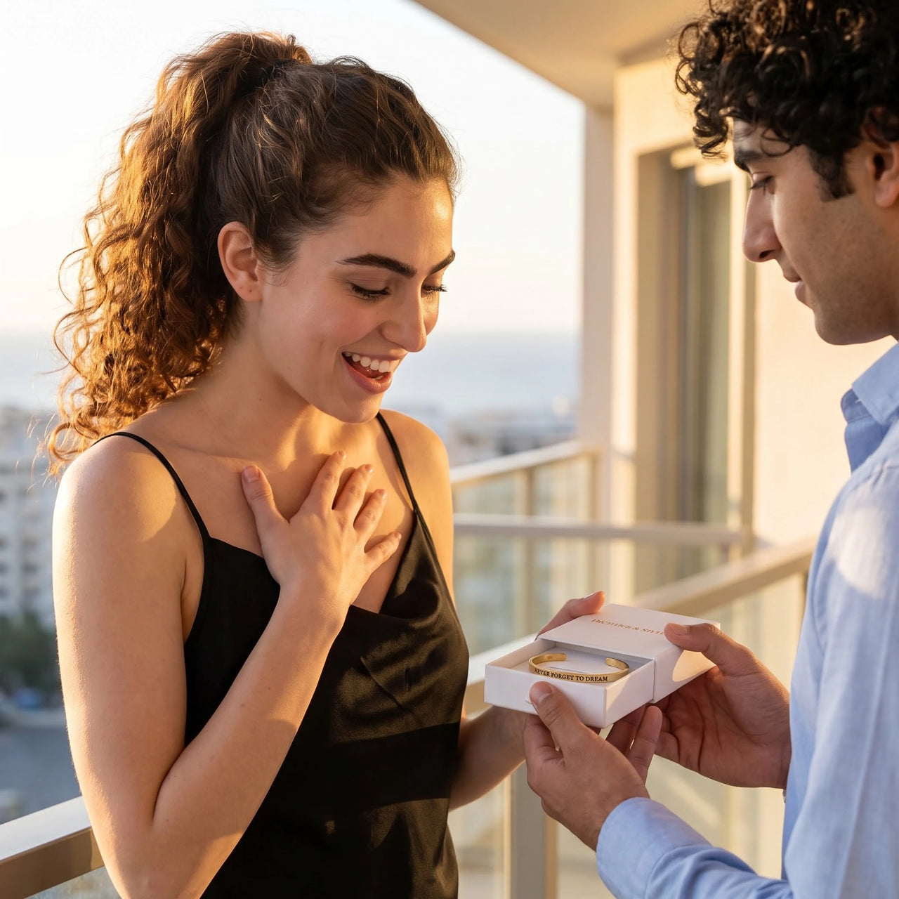 Graduation gift for her — offered as a gift, gold | SKU: nftd-rg