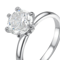 Thumbnail for Silver Classic Ring, silver ring, studio packshot | SKU: 33759698-4.5-silver
