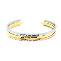 Thumbnail for You are my person Bracelet Brother & Sisters