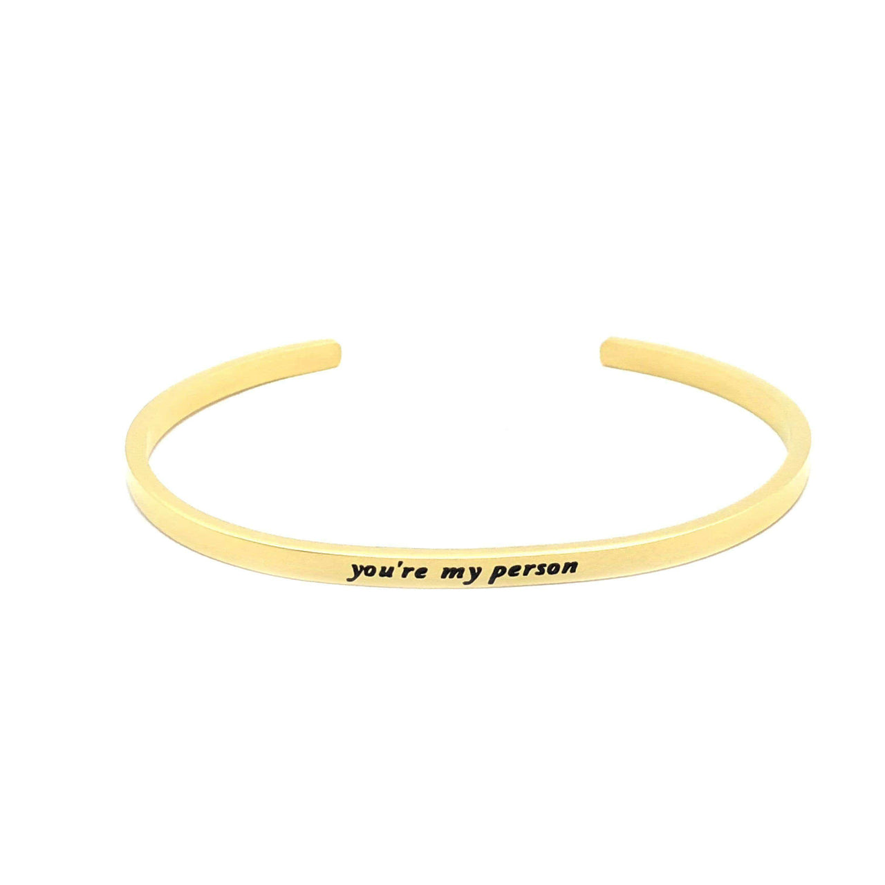 You are my person Bracelet 18k Gold Brother & Sisters